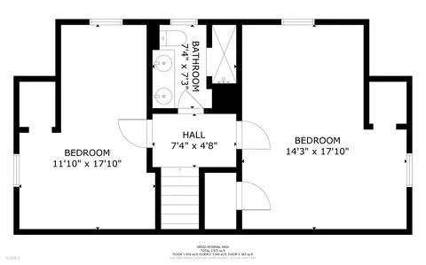 Floorplan - 235 N Eastern Ave, Bartlett, IL 60103 photo 3 of 4