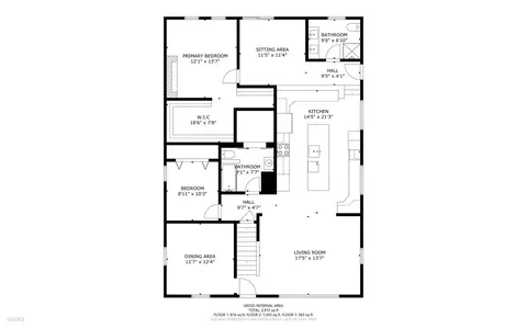 Floorplan - 235 N Eastern Ave, Bartlett, IL 60103 photo 2 of 4