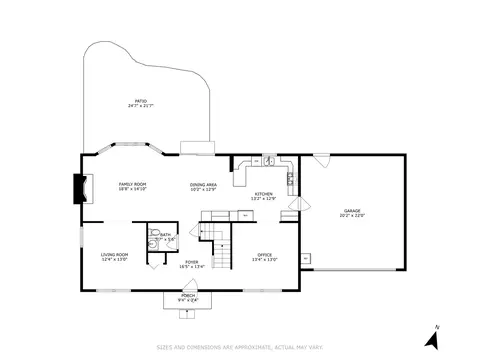 Floorplan - 545 Basil Rd, Lake Bluff, IL 60044 photo 3 of 4