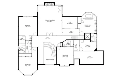 Floorplan - 3706 Maple Ave, Northbrook, IL 60062 photo 2 of 3