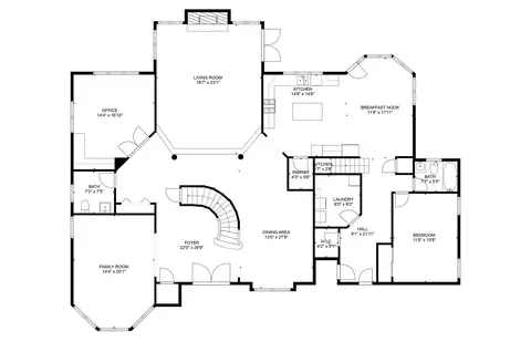 Floorplan - 3706 Maple Ave, Northbrook, IL 60062 photo 1 of 3