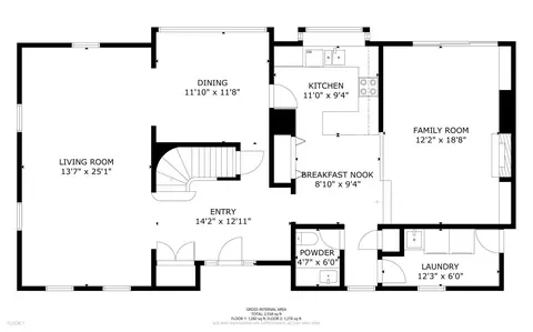 Floorplan - 6 Woods Chapel Rd, Rolling Meadows, IL 60008 photo 2 of 3