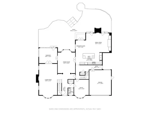 Floorplan - 2610 Blackhawk Rd, Wilmette, IL 60091 photo 2 of 5