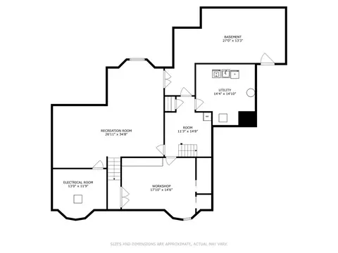 Floorplan - 2610 Blackhawk Rd, Wilmette, IL 60091 photo 4 of 5