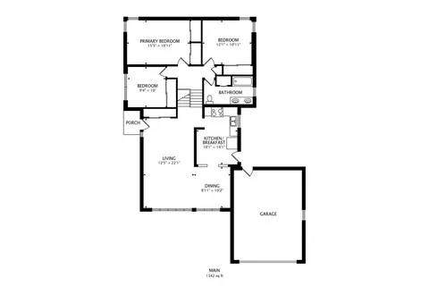 Floorplan - 2173 Webster Ln, Des Plaines, IL 60018 photo 2 of 3