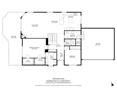 Floorplan - 1786 Gainsboro Ave, Davis, IL 61019 photo 1 of 2
