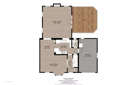 Floorplan - 2525 Glenview Rd, Glenview, IL 60025 photo 3 of 4