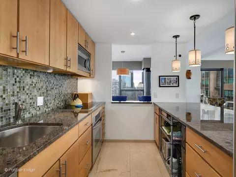 Kitchen - 30 E Huron St #4804, Chicago, IL 60611 photo 2 of 4
