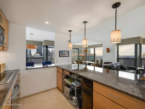 Kitchen - 30 E Huron St #4804, Chicago, IL 60611 photo 4 of 4
