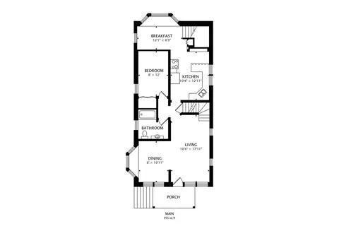 Floorplan - 3910 Oak Ave, Brookfield, IL 60513 photo 2 of 5