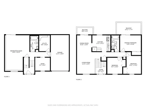 Floorplan - 985 Stuart Dr, Bartlett, IL 60103 photo 3 of 3