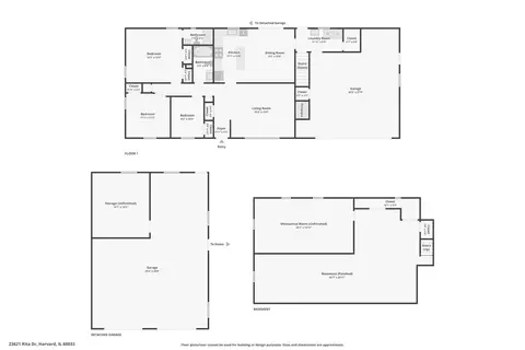 Floorplan - 23621 Rita Dr, Harvard, IL 60033 photo 4 of 4