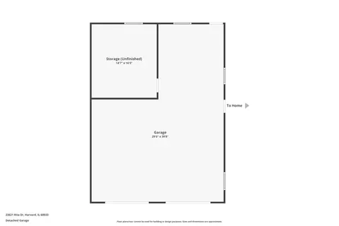 Floorplan - 23621 Rita Dr, Harvard, IL 60033 photo 3 of 4