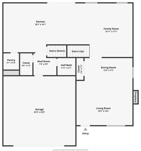 Floorplan - 13518 Arborview Cir, Plainfield, IL 60585 photo 1 of 3