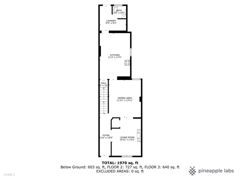 Floorplan - 3918 S Langley Ave, Chicago, IL 60653 photo 1 of 4