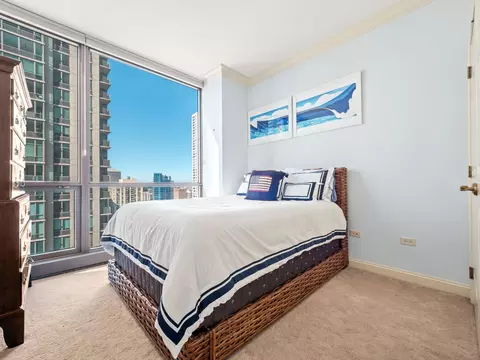 Bedroom - 21 E Huron St #2302, Chicago, IL 60611 photo 3 of 4