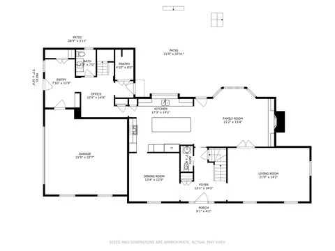 Floorplan - 2002 Brandon Rd, Glenview, IL 60025 photo 2 of 3