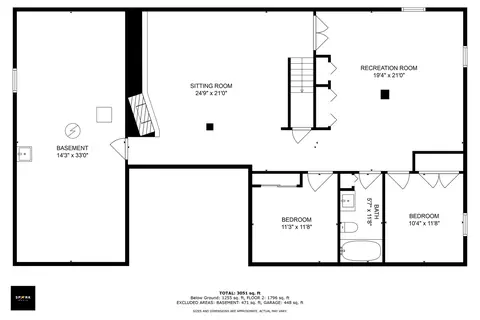 Floorplan - 207 Brookside Dr, Elgin, IL 60123 photo 2 of 3