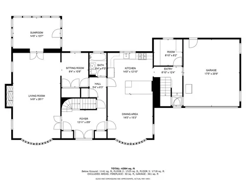 Floorplan - 9400 S Pleasant Ave, Chicago, IL 60643 photo 1 of 4