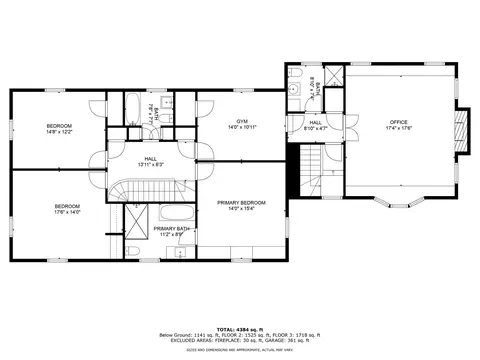 Floorplan - 9400 S Pleasant Ave, Chicago, IL 60643 photo 2 of 4
