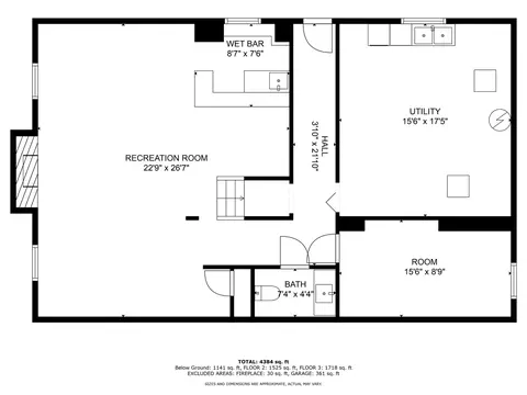 Floorplan - 9400 S Pleasant Ave, Chicago, IL 60643 photo 3 of 4