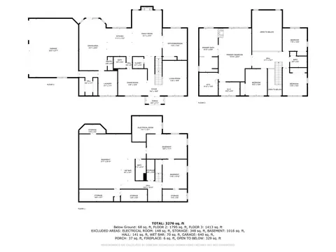 Floorplan - 3331 Santa Fe Trl, Olympia Fields, IL 60461 photo 4 of 4