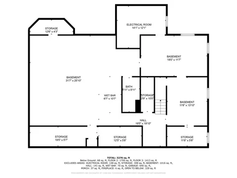 Floorplan - 3331 Santa Fe Trl, Olympia Fields, IL 60461 photo 1 of 4