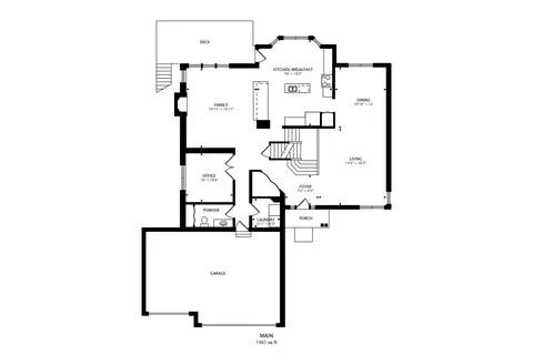 Floorplan - 1474 Anvil Ct, Bartlett, IL 60103 photo 1 of 3