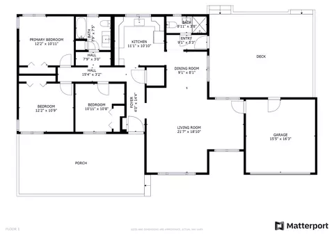 Floorplan - 4838 135th St, Crestwood, IL 60445 photo 1 of 1