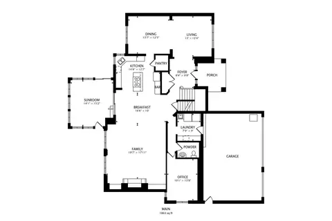 Floorplan - 1297 Prestwick Ln, Itasca, IL 60143 photo 1 of 3