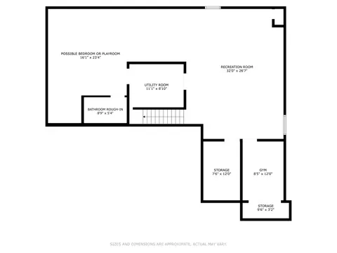 Floorplan - 4045 Conifer Dr, Elgin, IL 60124 photo 3 of 4