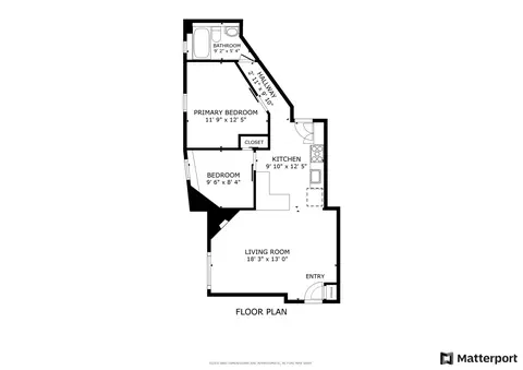 Floorplan - 20 E Goethe St #403, Chicago, IL 60610 photo 1 of 1