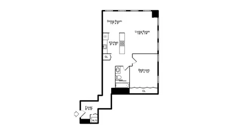 Floorplan - 40 E 9th St #602, Chicago, IL 60605 photo 1 of 1