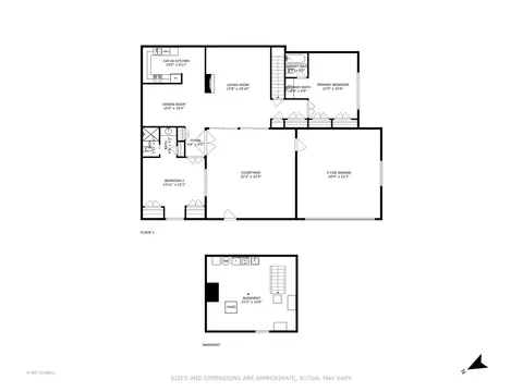 Floorplan - 3 Harrogate On Oxford, Rolling Meadows, IL 60008 photo 1 of 3