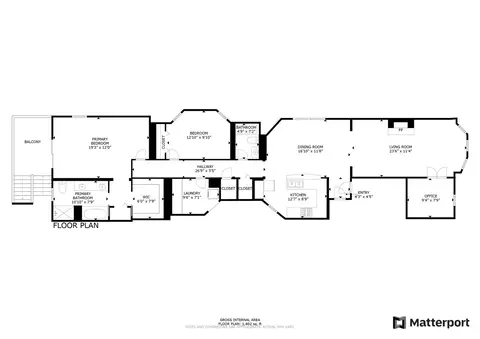Floorplan - 2330 W Huron St #2E, Chicago, IL 60612 photo 1 of 1