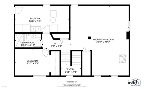 Floorplan - 5941 Stuart Ln, Oak Forest, IL 60452 photo 2 of 5