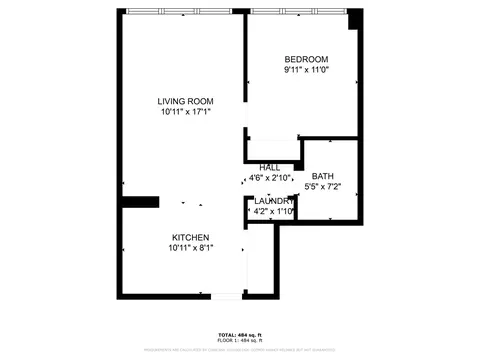 Floorplan - 222 E Pearson St #2005, Chicago, IL 60611 photo 1 of 1