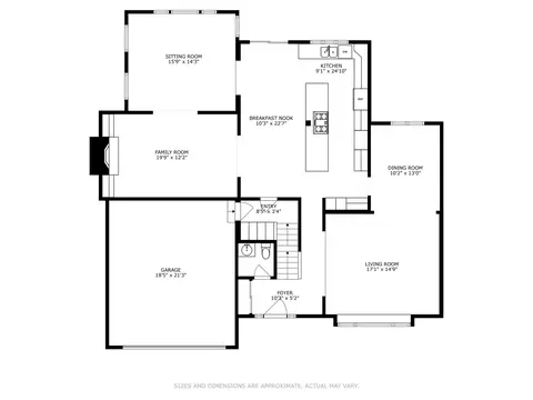 Floorplan - 2803 Pebblebrook Ln, Rolling Meadows, IL 60008 photo 1 of 4