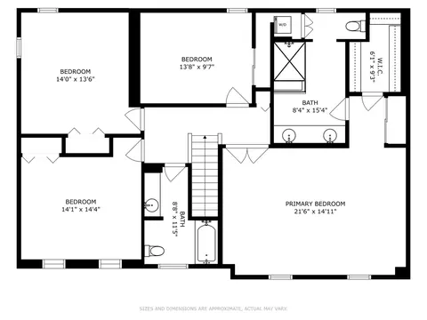 Floorplan - 2803 Pebblebrook Ln, Rolling Meadows, IL 60008 photo 2 of 4