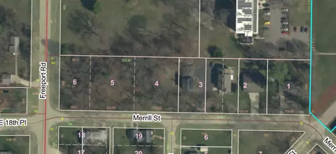 lot S 4-5-6 Merrill St, Sterling, IL 61081