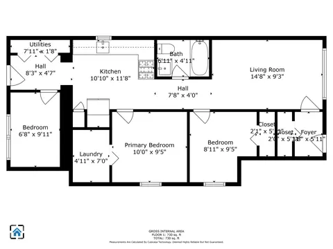 Floorplan - 2233 S Springfield Ave, Chicago, IL 60623 photo 2 of 2
