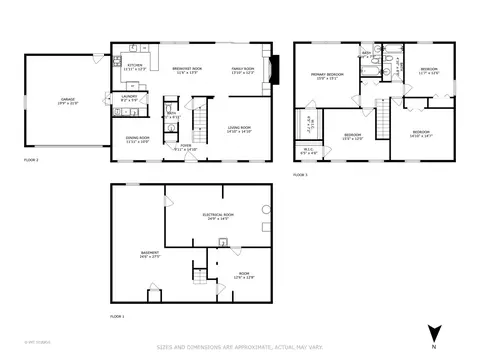 Floorplan - 320 Warwick Dr, Naperville, IL 60565 photo 1 of 4