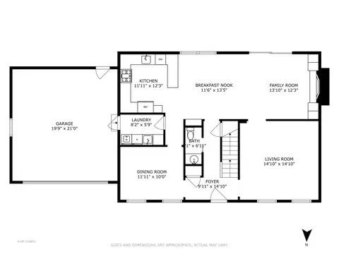 Floorplan - 320 Warwick Dr, Naperville, IL 60565 photo 2 of 4