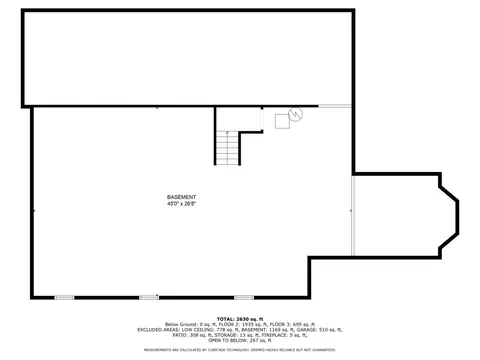 Floorplan - 24 Pine Tree Ln, Burr Ridge, IL 60527 photo 3 of 4