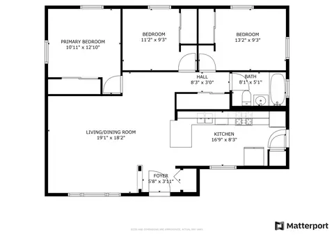 Floorplan - 712 S Wayne Pl, Wheeling, IL 60090 photo 1 of 1