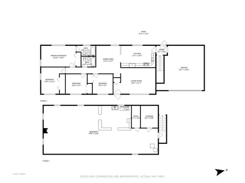 Floorplan - 660 Dara James Rd, Des Plaines, IL 60016 photo 1 of 3
