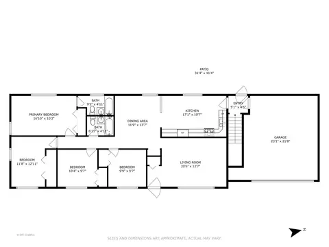 Floorplan - 660 Dara James Rd, Des Plaines, IL 60016 photo 2 of 3