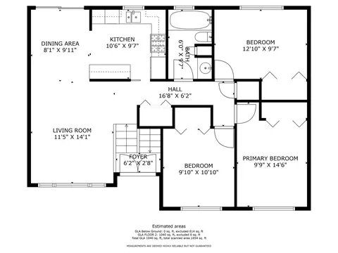 Floorplan - 1208 Coolidge Ave, Wheaton, IL 60189 photo 1 of 5