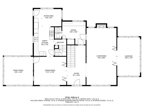 Floorplan - 608 E Chicago Ave, Naperville, IL 60540 photo 1 of 4