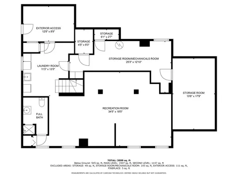 Floorplan - 608 E Chicago Ave, Naperville, IL 60540 photo 3 of 4